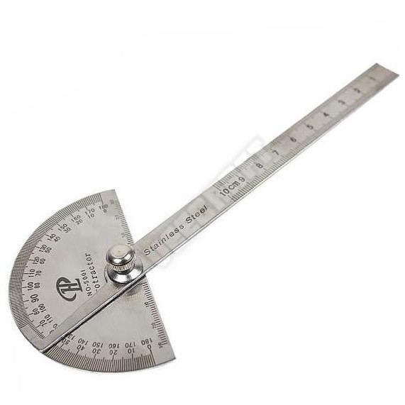 

siap kirim penggaris busur derajat / angle finder rotary measuring ruler