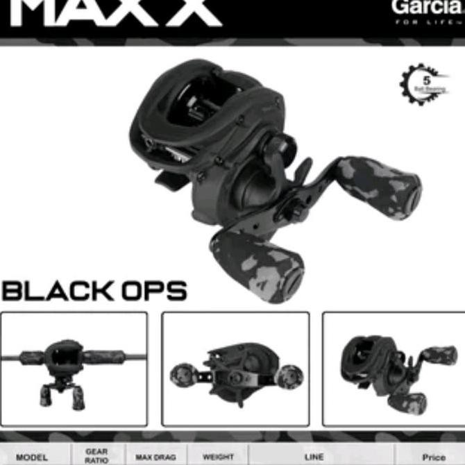 Reel Bc Abu Garcia Max X Black Ops Max 4X L Co