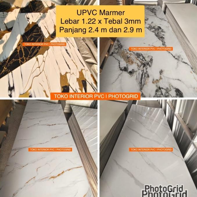 Promo Pvc Marmer Dinding Panel Pvc Marmer