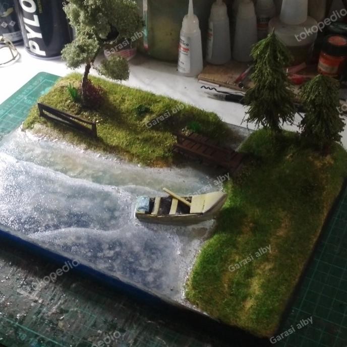 Diorama Pantai Pesanan Om Fendy