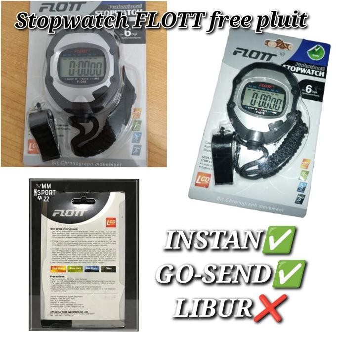 Stop Watch Flott Stopwatch Jam Digital Free Pluit Import Co