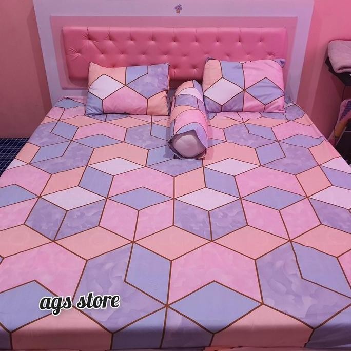 Sprei Motif Marble UK 180 x 200 / 120 x 200