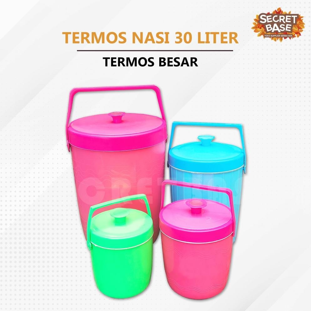 Termos Nasi - Termos Es / Rice Bucket / Ice Bucket 6L 8L 17L 30 Liter / Tempat Nasi (2) Cod