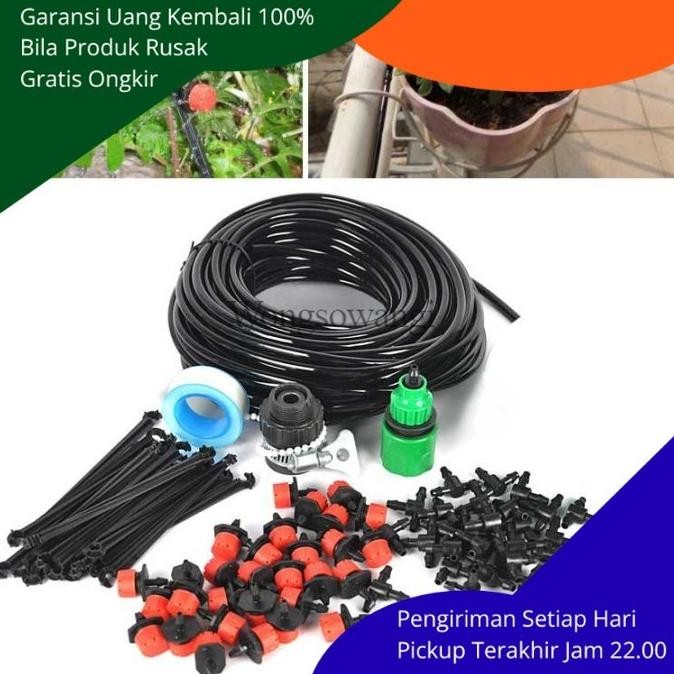 Paket Peralatan Set Irigasi Otomatis Hidroponik Paket Irigasi Tetes