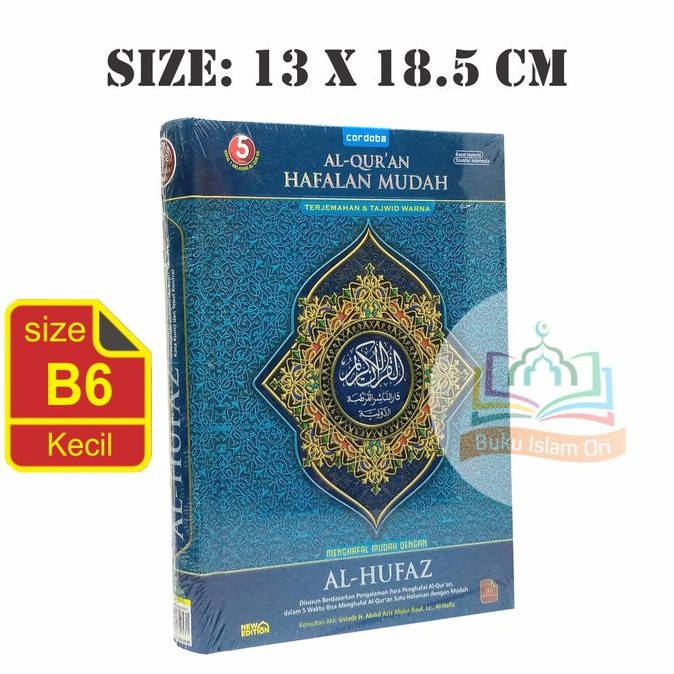 Mushaf Al Quran Hafalan Al Hufaz B6 HC - Cordoba murah