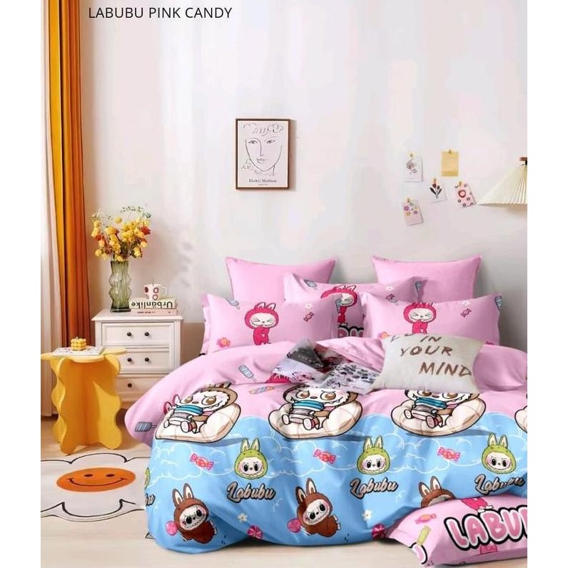 sprei motif labubu 120 x 200 & uk 180x200