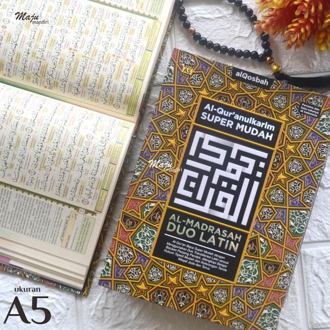 

alquran almadrasah duo latin lengkap ukuran a5 bonus kalender 2022 murah