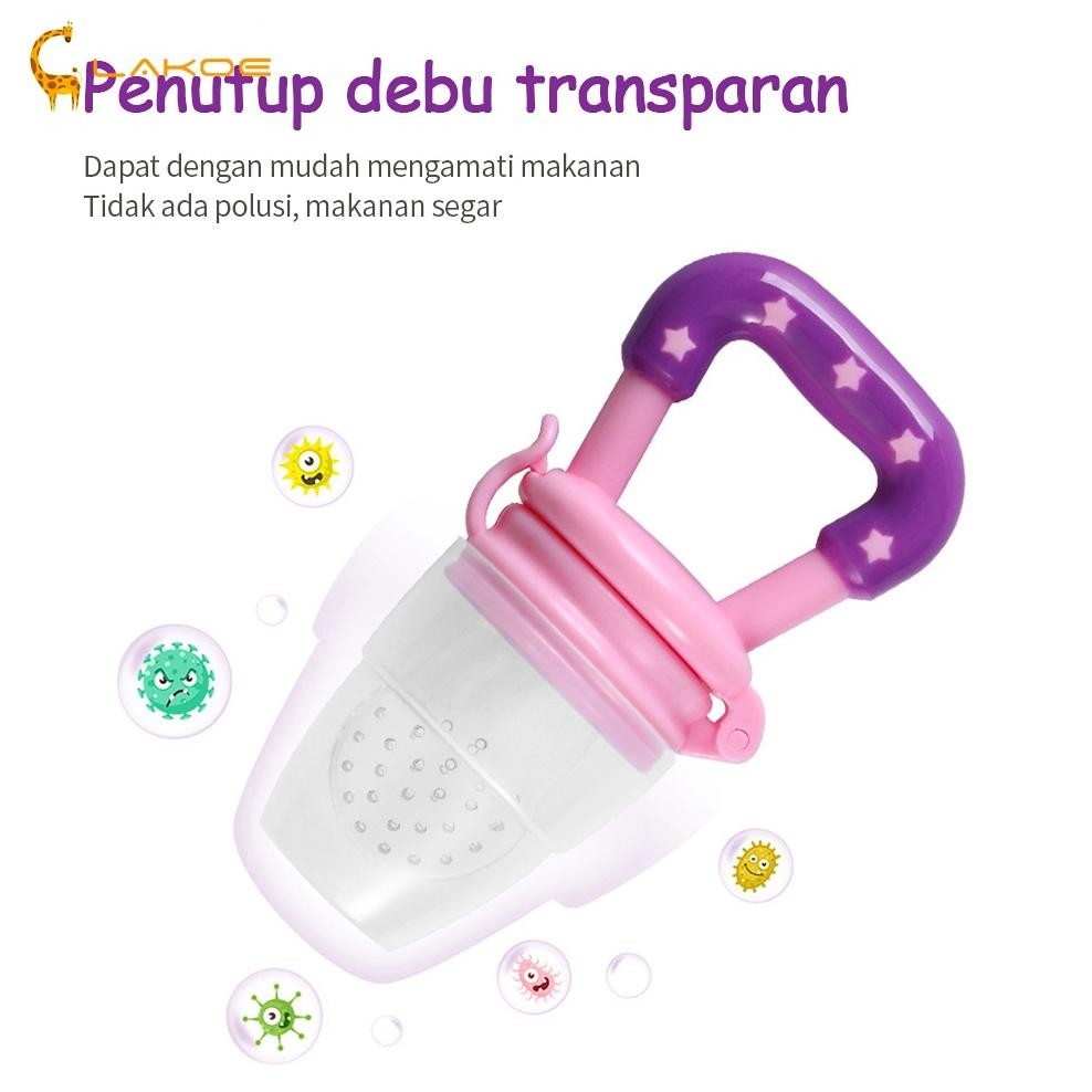 Terbaik LAKOEOFFICIALMALL Dot Buah Bayi Bahan Silikon Empeng Buah Bayi