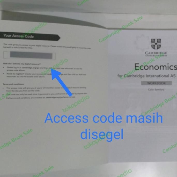 New Cambridge International As & A Level Economics Workbook W Dig Access