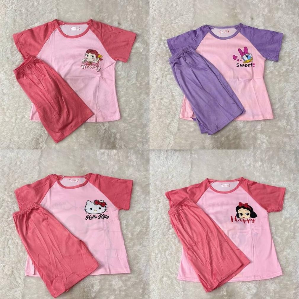 Wwr-76 Paket Usaha Grosir Piyama Hp Anak - 20Pcs Piyama Baru Hemat