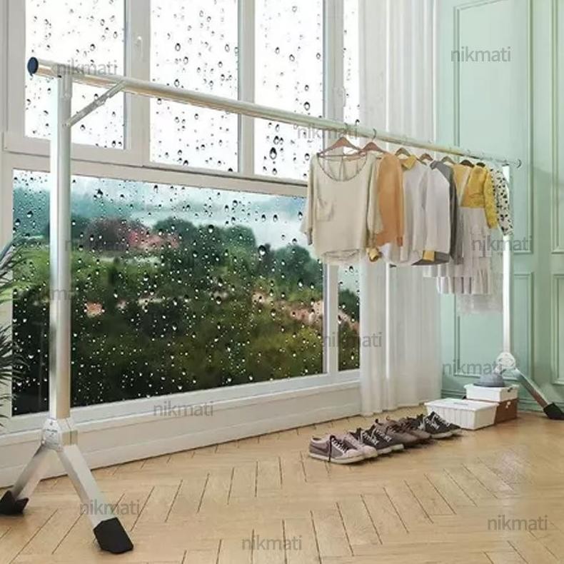 Jemuran Baju Stainless Steel/Jemuran Baju Lipat /Jemuran Baju Lipat Stainless Steel/Jemuran Pakaian