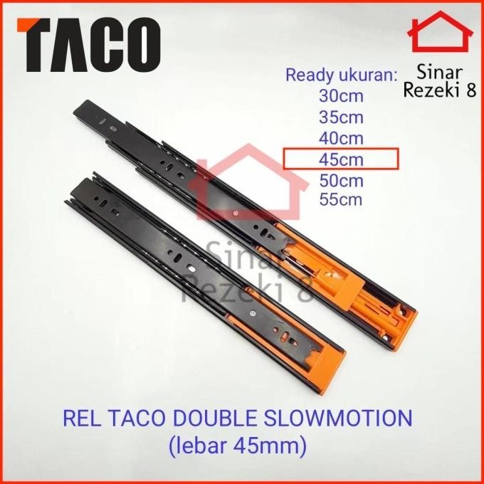 TACO Rel Laci SLOW MOTION 45 CM / Double Track Soft Close