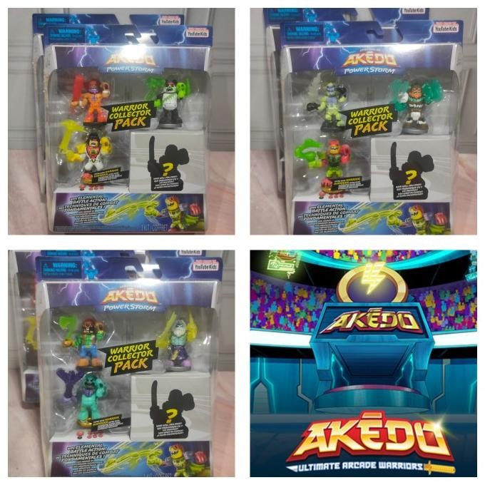 Legends Of Akedo Powerstorm Warrior Collector Pack