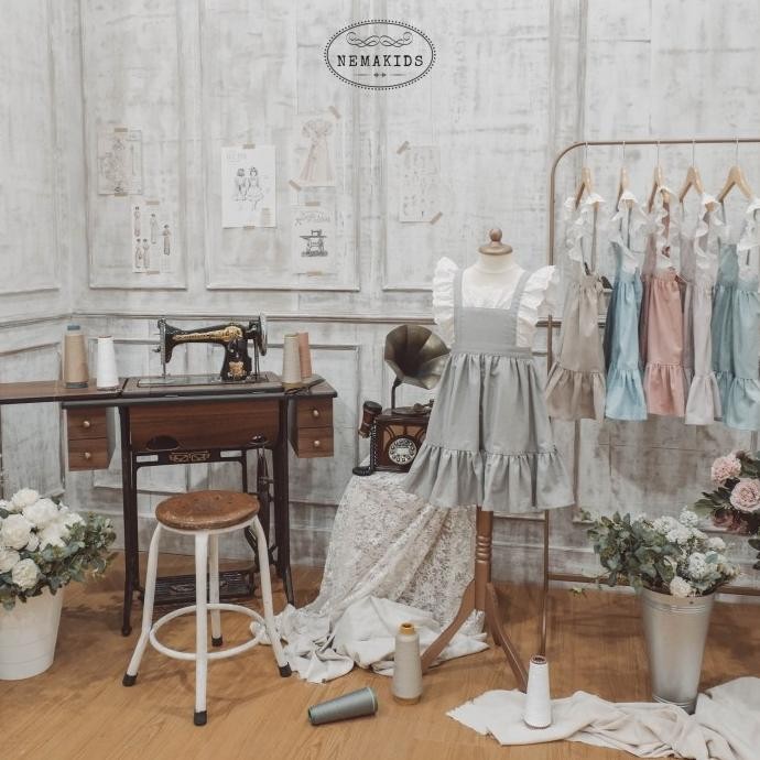 Victorian Apron / apron celemek anak gaya victorian