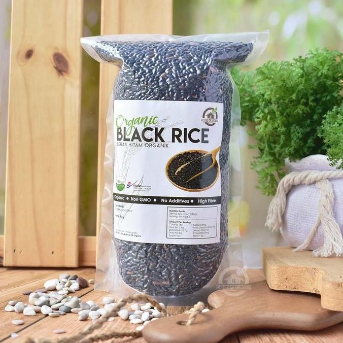 

Baru House Of Organix Organic Black Rice ( Beras Hitam Organik ) 1 Kg
