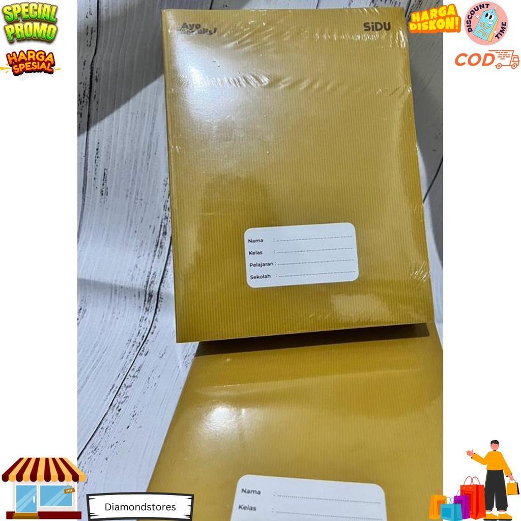 

Buku Tulis Sidu/Sinar Dunia Da40 Craft D Promo 4.4