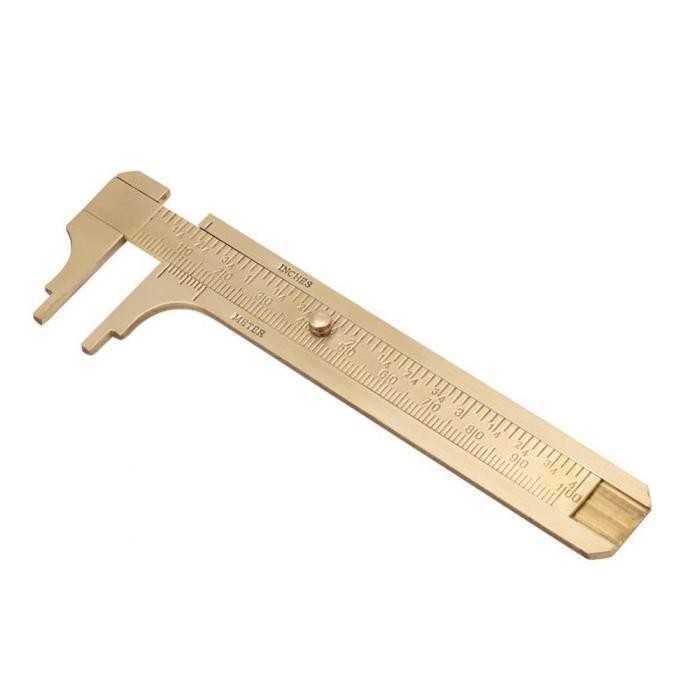 

Produk Baru!! Mini Solid Kuningan Penggaris Geser Jangka Sorong 80 Mm 3.15 Inci