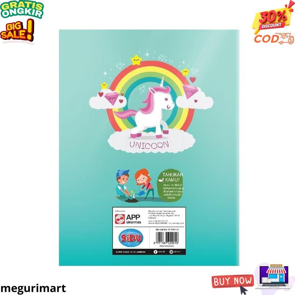 

Buku Tulis 32 38 58 Lembar Sidu Skola Vision Setrimin Halus Alfabet Latin Kotak 1 Pak 10 Buku D Termurah