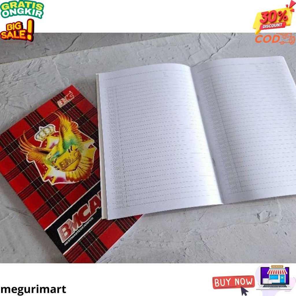 

(10 Pcs) Buku Tulis Campus Bmc 50 Lembar D Gratis Ongkir