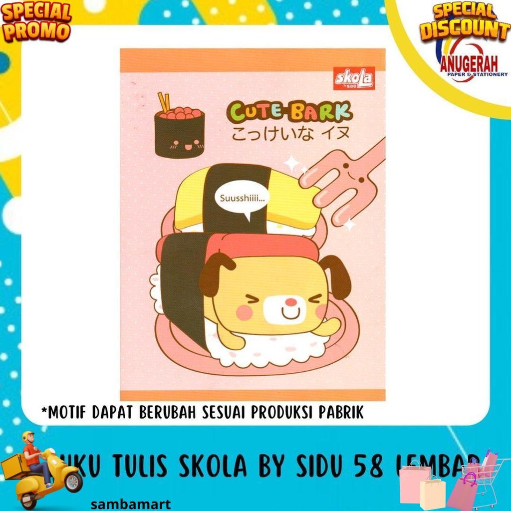 

Buku Tulis Skola By Sidu 58 Lembar (Pak) D Termurah