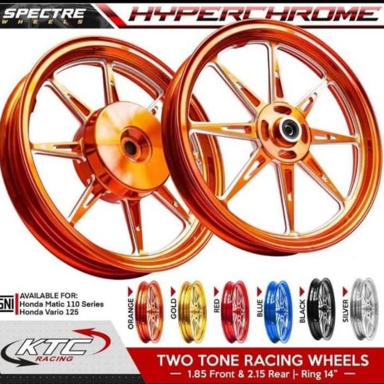 velg racing ktc racing original beat - Vario 110 - Vario 125&150 - Scoopy -  spacy - Genio -  Vario 