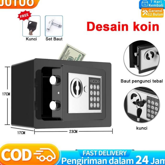 Kotak Uang Brankas Mini Brankas Mini Brankas Uang Brankas Besi Brankas Tahan Api kualitas terbaik pa