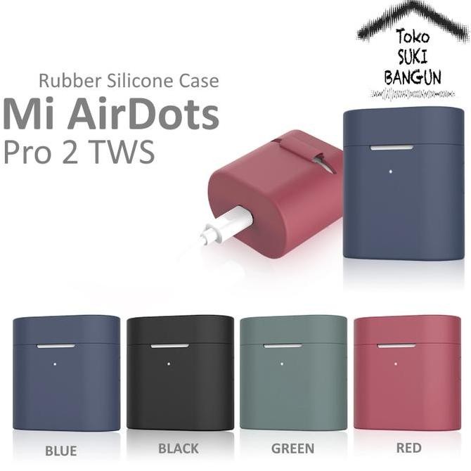 Original Casing Xiaomi Mi AirDots Air Pro 2 TWS Wireless Case Rubber Silicone