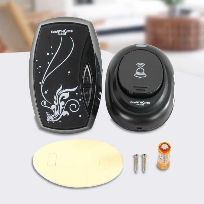 BEL RUMAH TANPA KABEL ASSALAMUALAIKUM BEL PINTU ASSALAMUALAIKUM BEL PINTU WIRELESS DOOR BELL WATERPR