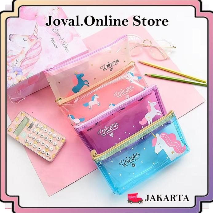 

''Terlaris" Pensil Unicorn Dream Transparant Murah