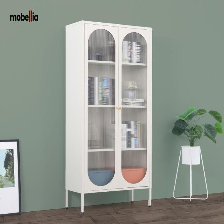 Lemari hias besi rak dinding besi