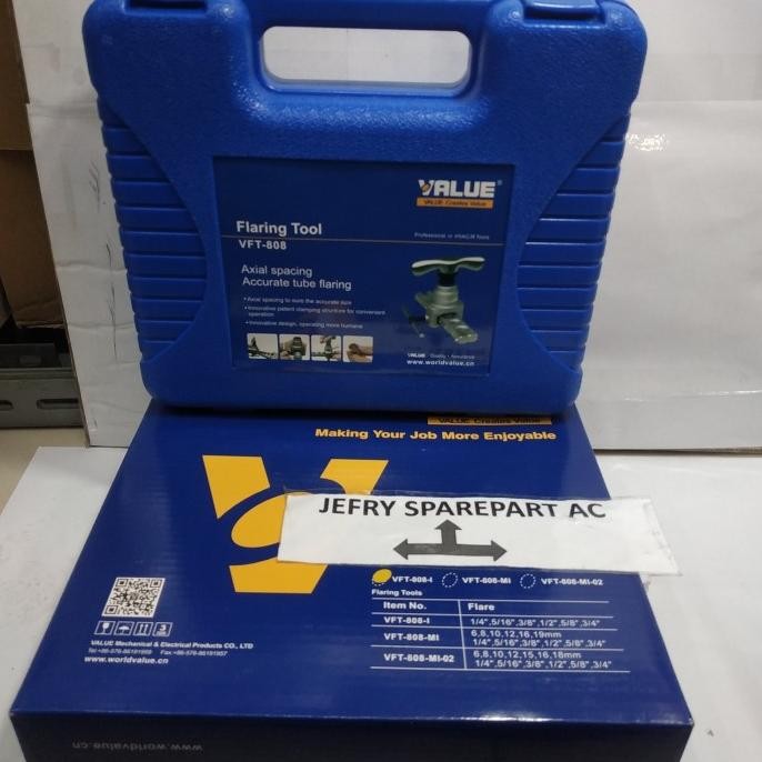 Flaring Value Bok box flaring Single ac flaring tool