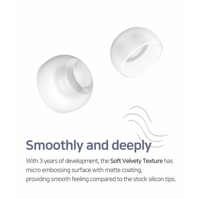 Original DIVINUS VELVET Eartips For TWS Ultra Smooth Silicone Eartips