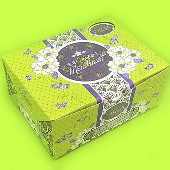 

GS Motif SM 12 x 16 isi 100 pc Dus Snack Box Kue Caesar 12x16