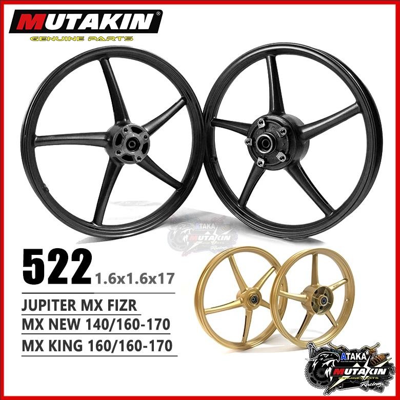 MUTAKIN sp 522 racing velg ring 17 pelek YAMAHA mx king VIXION new Jupiter mx old rx king vega zr FI