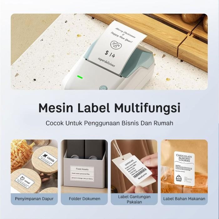 

Paket Kertas Label Folder Khusus Untuk Mesin Label Termal Niimbot B1 - Kertas Label Kantor Ramah Lingkungan, Untuk Pengelolaan Dokumen Original Dan Terpercaya