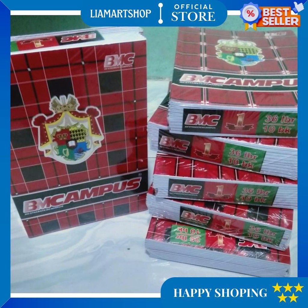 

1 Pack Buku Tulis Besar Favorite Campus 36 Lembar Isi 5 Pcs Buku Panjang D Termurah