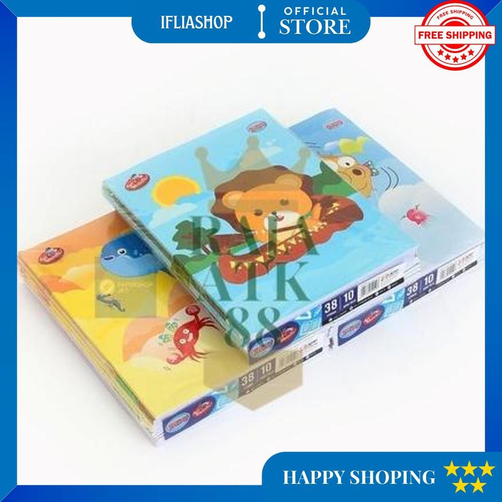 

Buku Tulis Sidu Sinar Dunia 38 Lembar 1 Pack Isi 10 Buku Murah D Best Seller