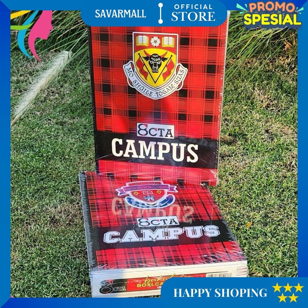 

[Fs] 10Pcs Buku Tulis Octa Campus 36 Lembar Dan Buku Tulis Segitia Quarto D Best Seller