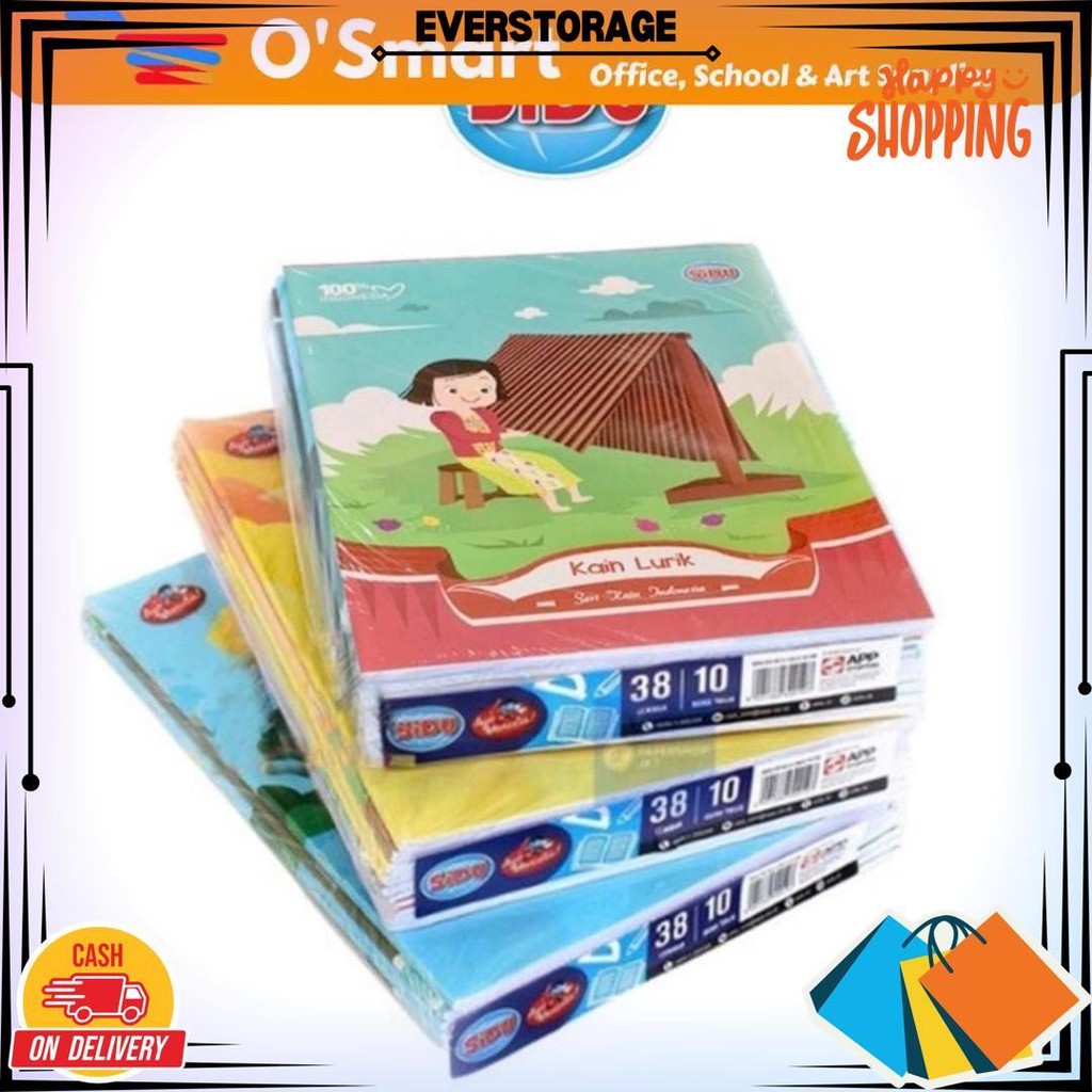

Sinar Dunia Buku Tulis Isi 38 Lembar (1 Pack Isi 10 Pcs) D Sale