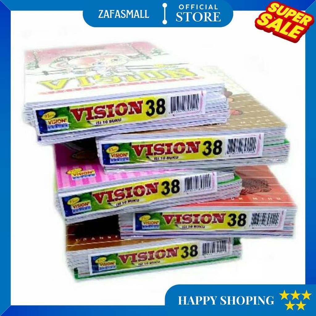 

Buku Tulis Vision 38/10 D Promo Puncak