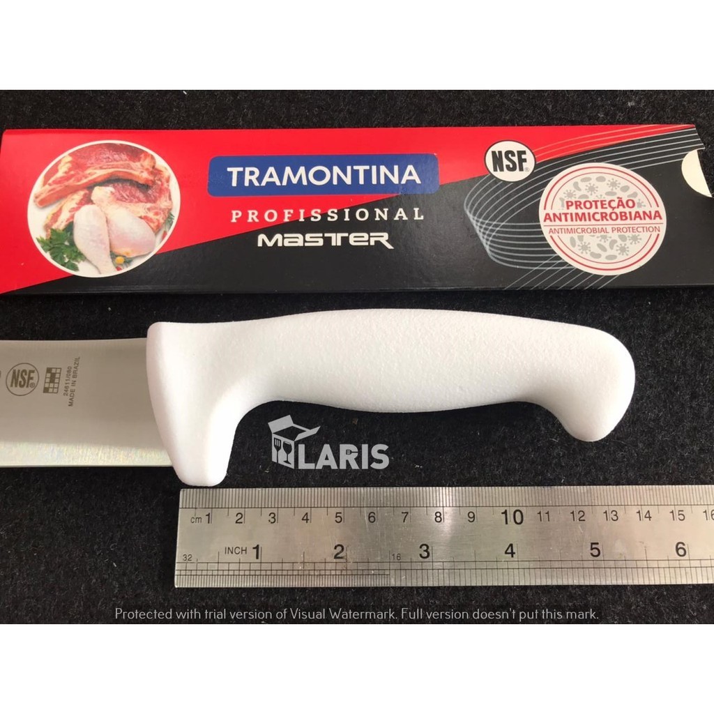 ORI Brazil Pisau Butcher Bullnose Sembelih 10 Inch Tramontina