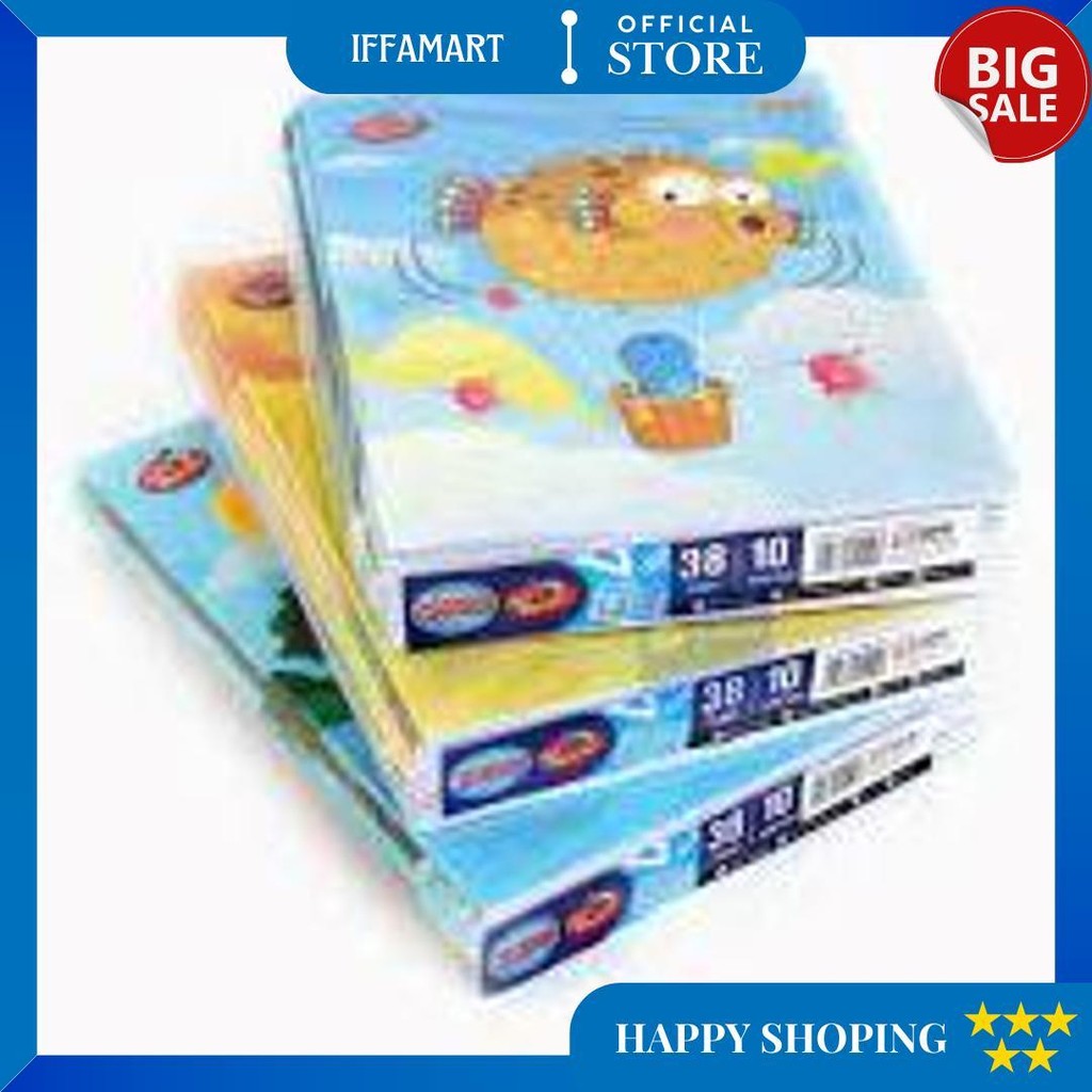 

Buku Tulis 38 Sidu Pack Isi 10 / Buku Tulis Sinar Dunia D Cod
