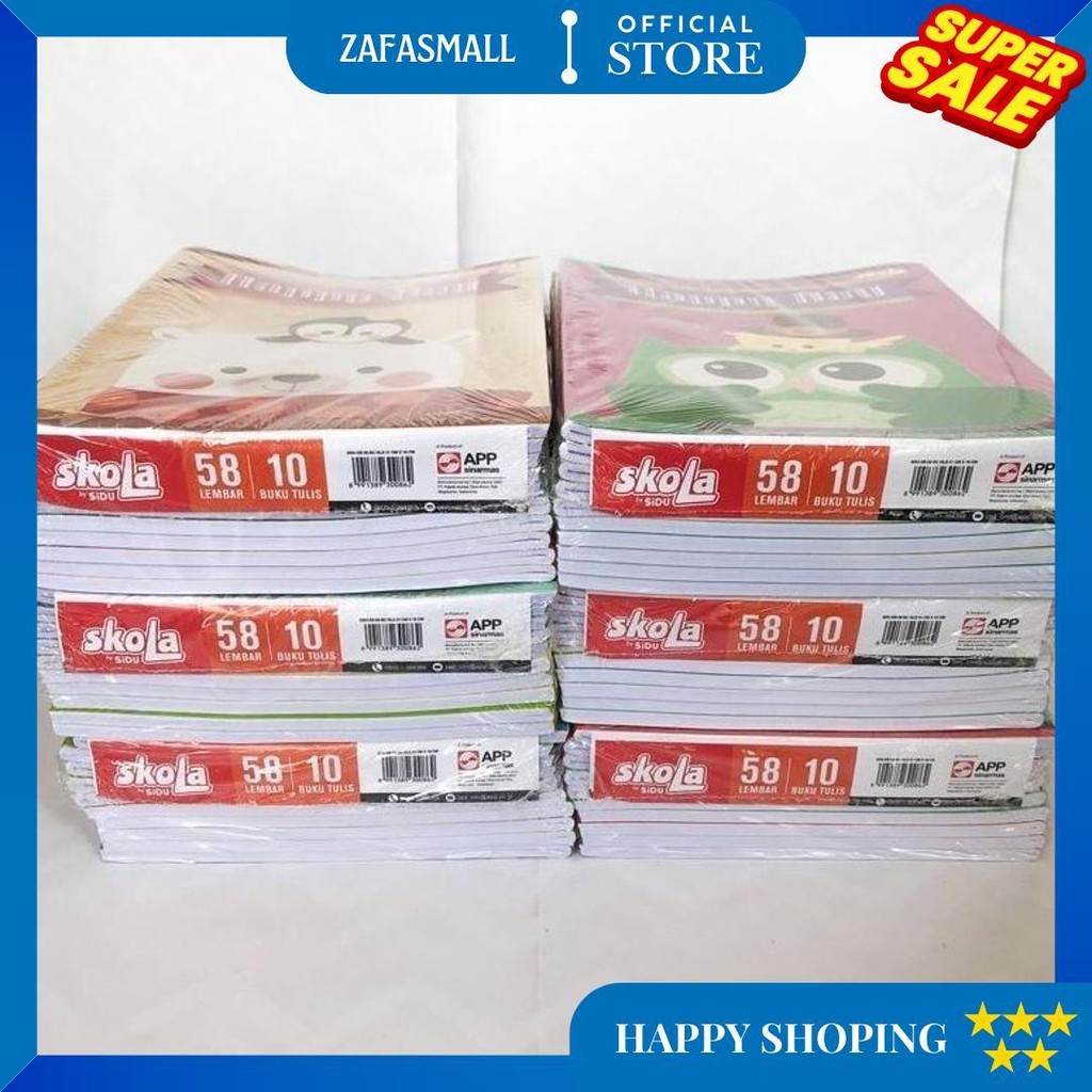 

Skola Buku Tulis 58 Lembar Bergaris Dijual Pak Murah Berkualitas D Promo Puncak