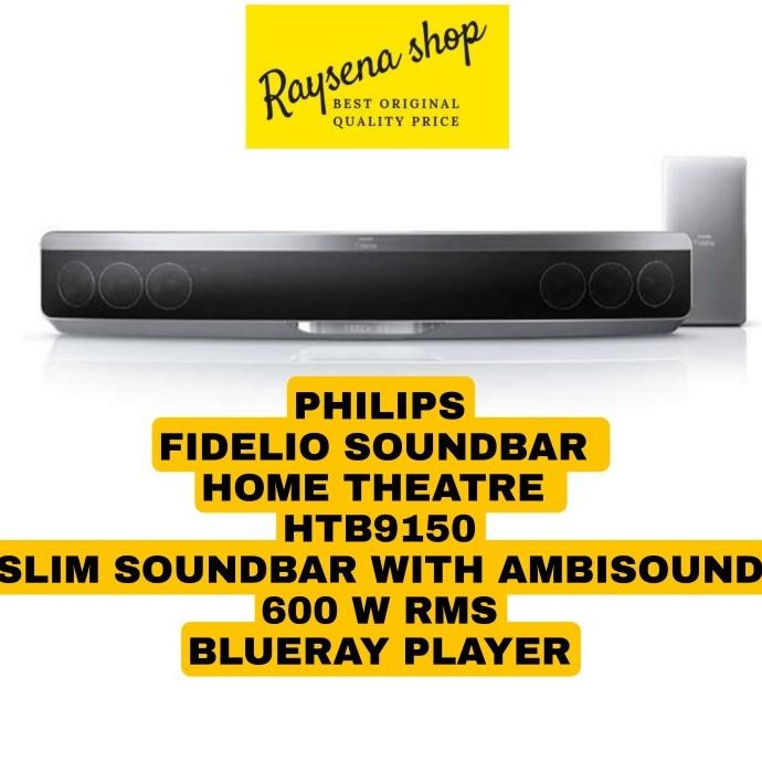 Terlaris Philips Htb9150 Fidelio Soundbar Home Theatre