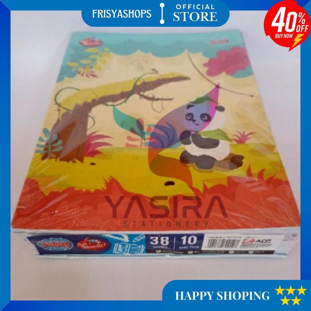 

Satu Pack 10 Pcs Sidu 38 Buku Tulis Sinar Dunia D Cod