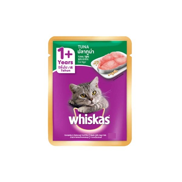 

WHISKAS POUCH TUNA 80 GR