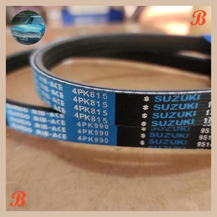 [BTV] FAN BELT FANBELT SUZUKI BALENO ORIGINAL SET