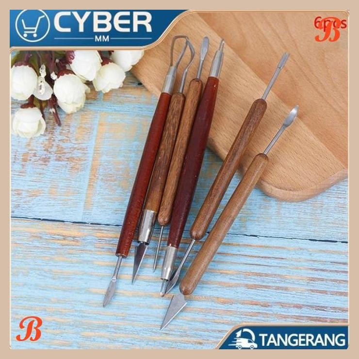 [CBM] TOOLS CLAY SCULPTING / SET ALAT UKIR TEMBIKAR POLIMER / ALAT UKIR CLAY