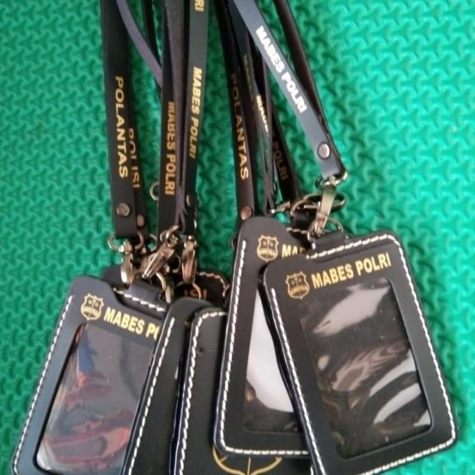 

READY kalung id card Mabes polri nametag holder mabes polri gantungan id c NEW