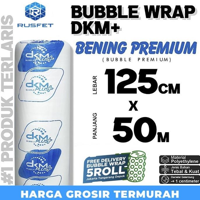 

tersedia bubble wrap 125cm x 50meter bening premium bubblewrap termurah / roll